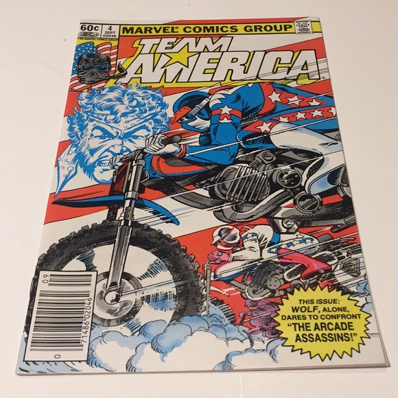 TEAM AMERICA VOL. 1, No. 3, 4, 5. 1982 Comics - Picture 4 of 10